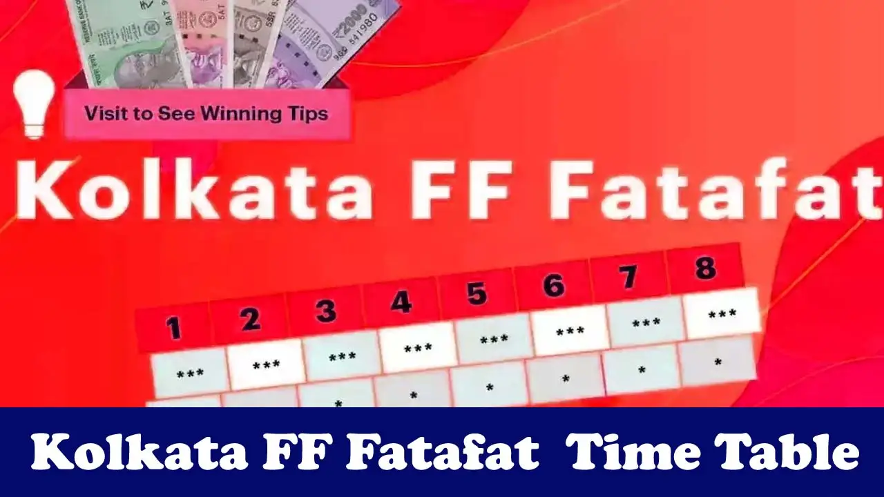 Kolkata FF Result : Kolkata FF Fatafat Result 18 October 2024 alt=